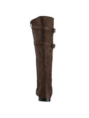 brown knee length boots - 15851460 - Standard Image - 3