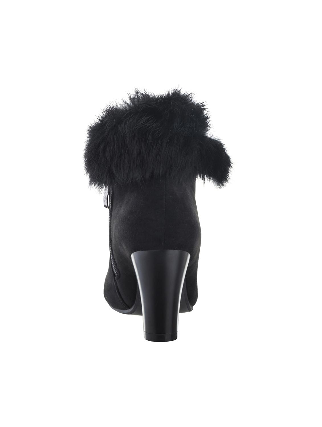 black ankle zipper boots - 15851474 - Zoom Image - 3