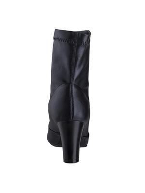 black ankle zipper boots - 15851476 - Standard Image - 3