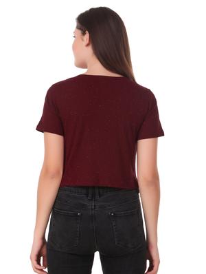 short sleeved crop tee - 15852585 - Standard Image - 3