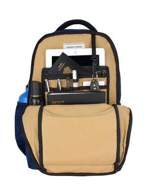 navy blue polyester backpack - 15854138 - Standard Image - 3