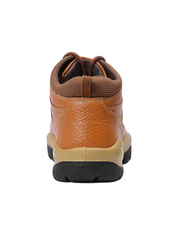 red chief tan Leather low ankle boots - 15856046 - Zoom Image - 3