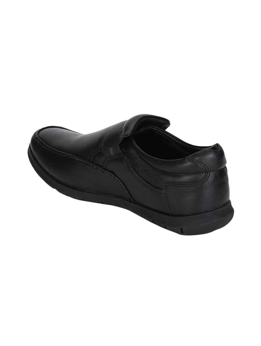 black leather slipons - 15856118 - Zoom Image - 3