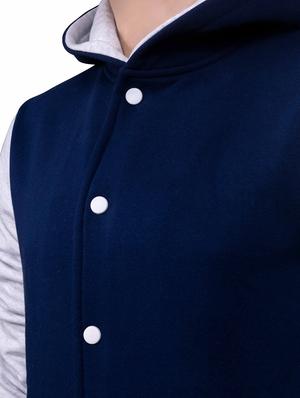 navy blue cotton sweatshirt - 15858690 - Standard Image - 3
