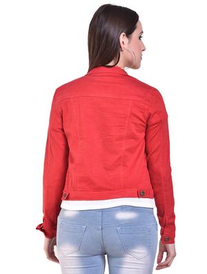 button-up denim jacket - 15858750 - Standard Image - 3