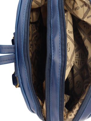 blue leatherette (pu) fashion backpack - 15859014 - Standard Image - 3