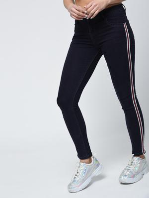 side striped skinny jeans - 15859279 - Standard Image - 3
