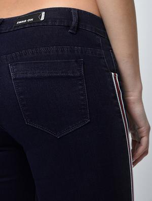 side striped skinny jeans - 15859279 - Standard Image - 6