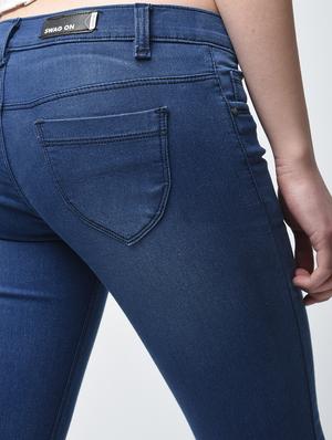 frayed stone washed boot cut jeans - 15859325 - Standard Image - 6