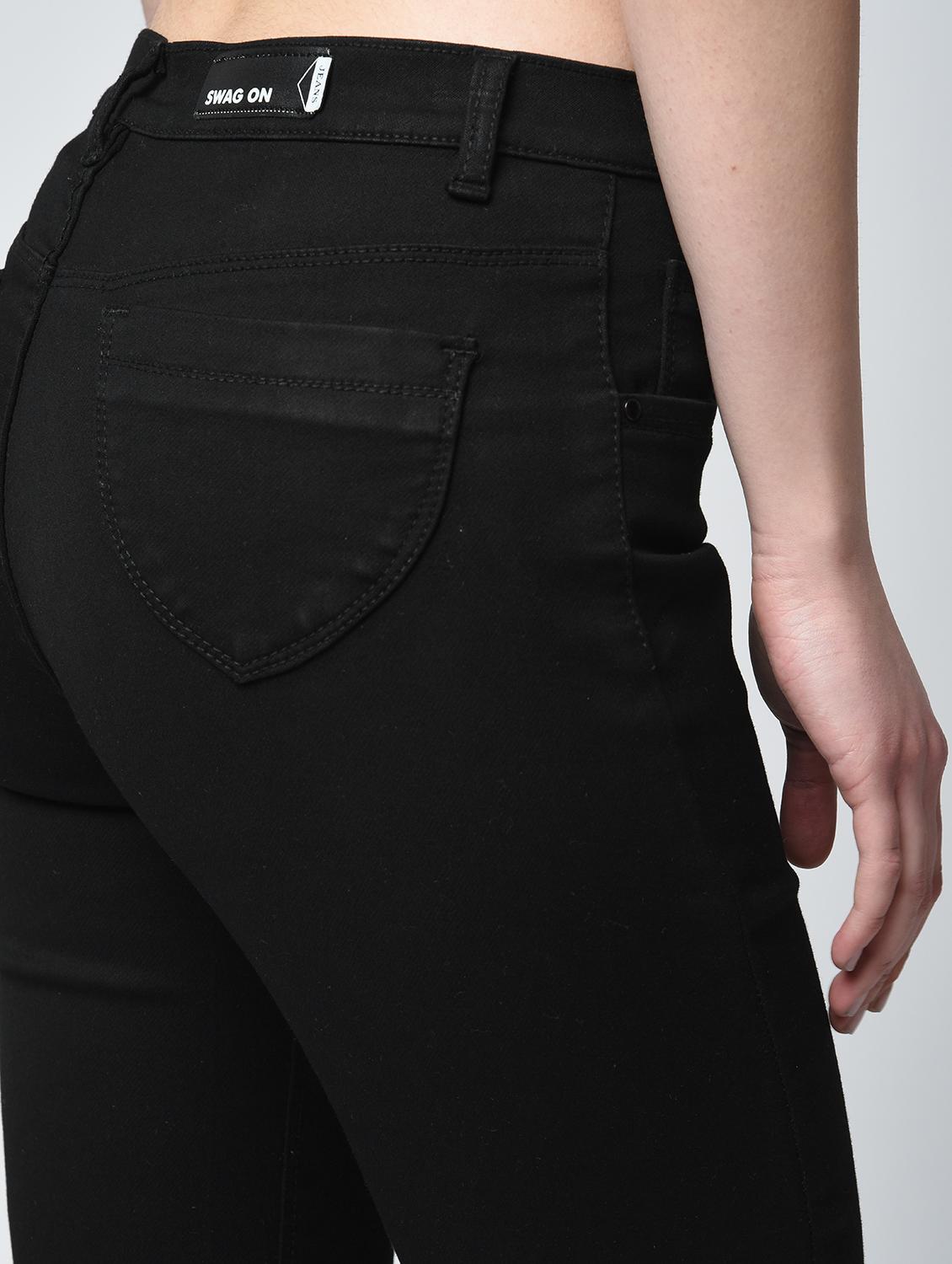 high waist boot cut jeans - 15859328 - Zoom Image - 6