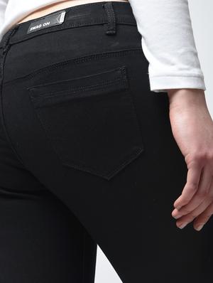 side striped skinny jeans - 15859342 - Standard Image - 6