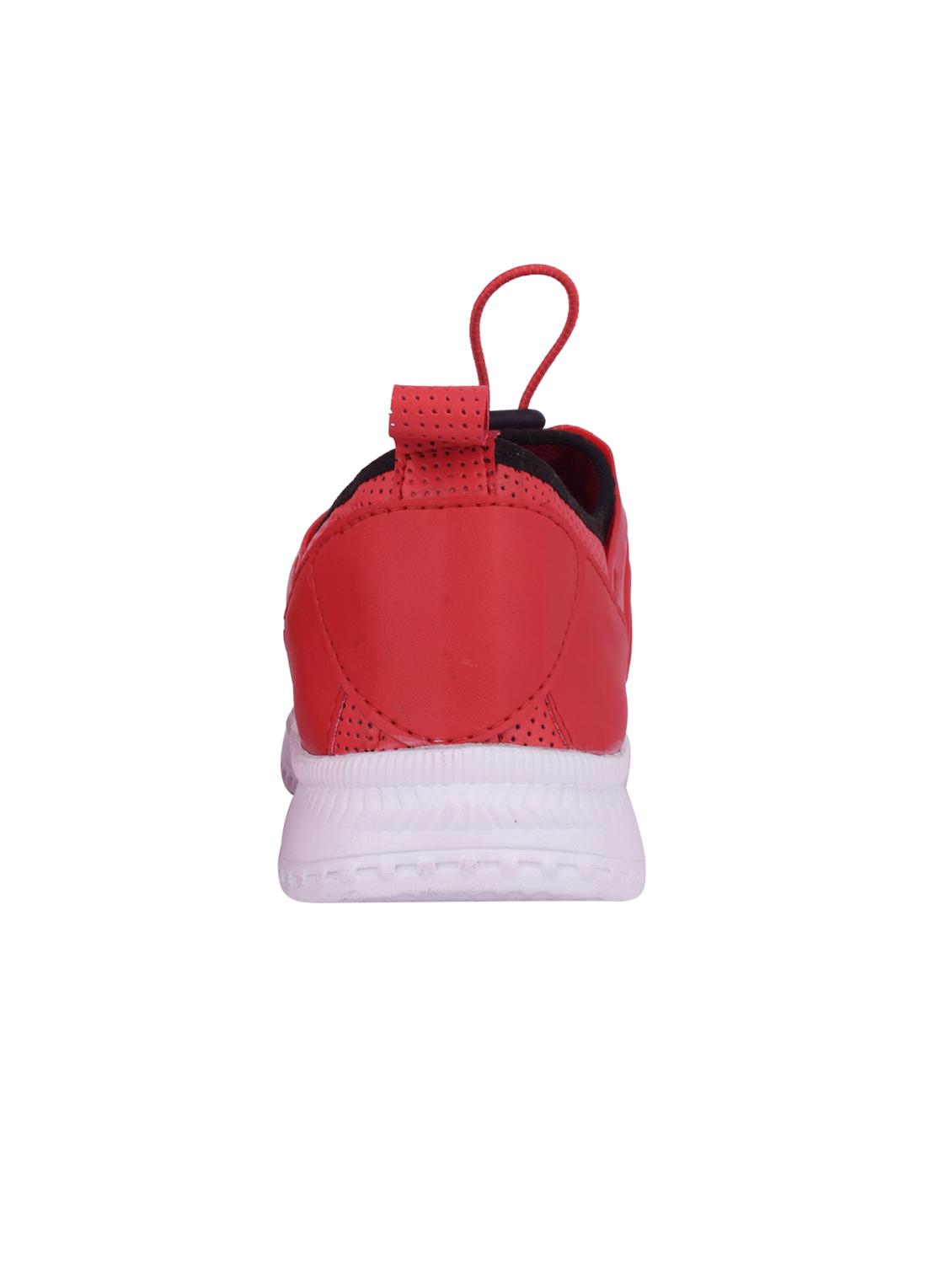 red leatherette sport shoes - 15859516 - Zoom Image - 3
