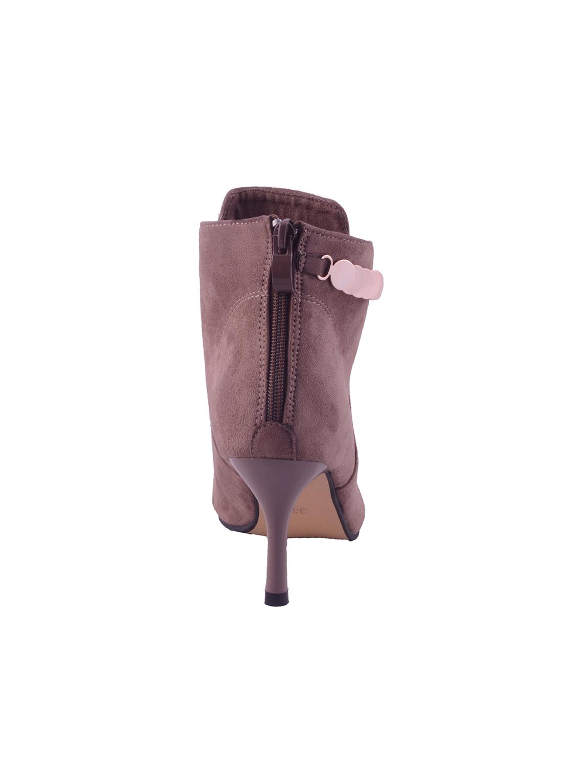 purple ankle zipper boots - 15861560 - Zoom Image - 3