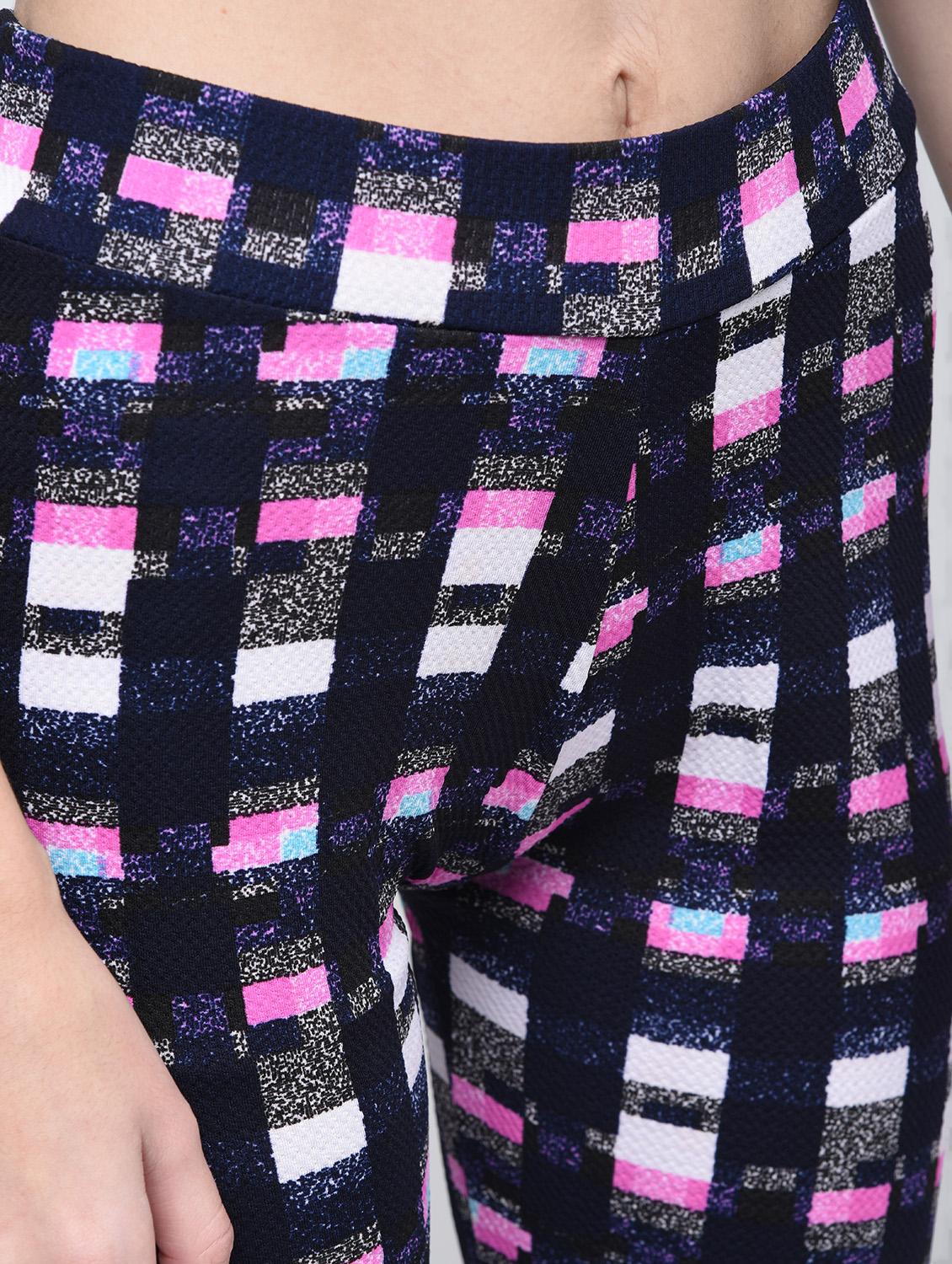 high waist checkered jegging - 15863102 - Zoom Image - 6