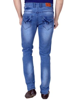 blue denim washed jeans - 15863351 - Standard Image - 3