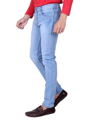 blue denim washed jeans - 15863357 - Standard Image - 3