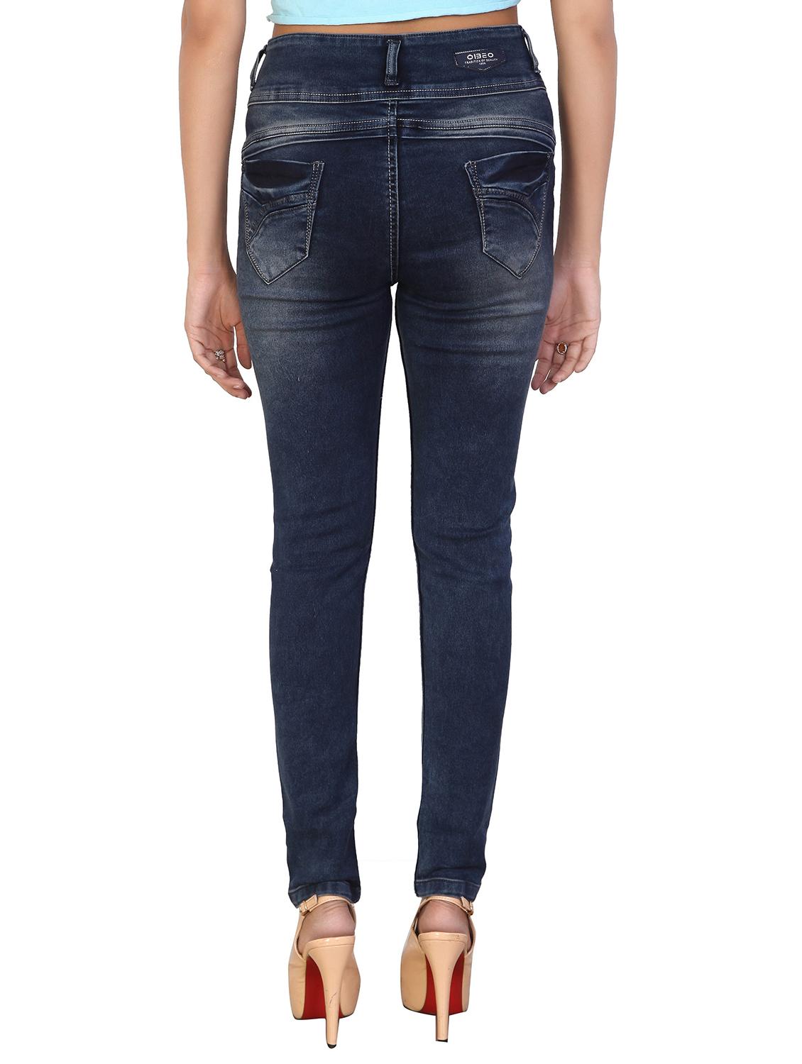 button-up distressed slim fit jeans - 15863666 - Zoom Image - 3