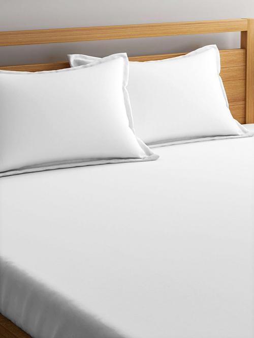 romee 2 piece microfibre bed pillow - 17"x27", white - 15864657 - Standard Image - 1