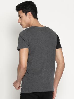 grey cut & sew t-shirt - 15865157 - Standard Image - 3