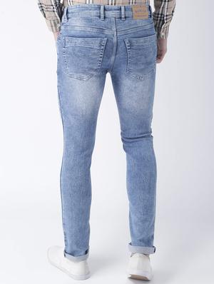 blue denim washed jeans - 15867289 - Standard Image - 3