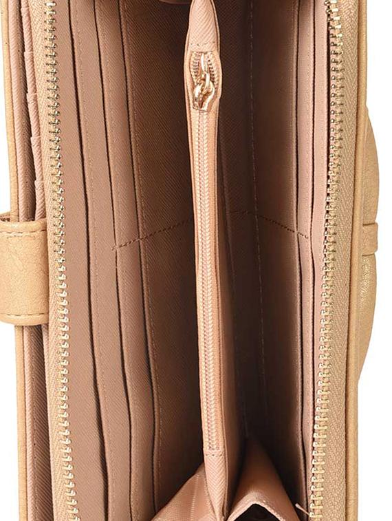 beige leatherette (pu wallet - 15871413 - Zoom Image - 3