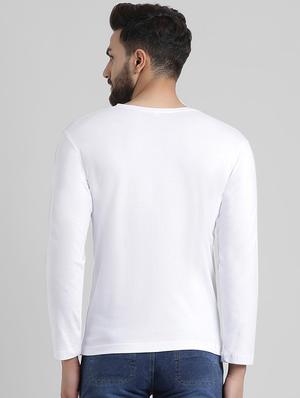 white cotton t-shirt - 15871794 - Standard Image - 3