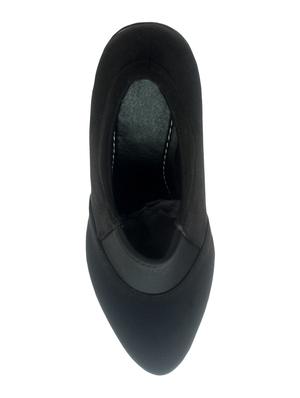 black slip on sandals - 15875170 - Standard Image - 3