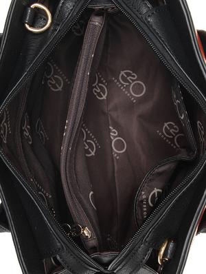 red leatherette (pu) regular satchel - 15880461 - Standard Image - 3