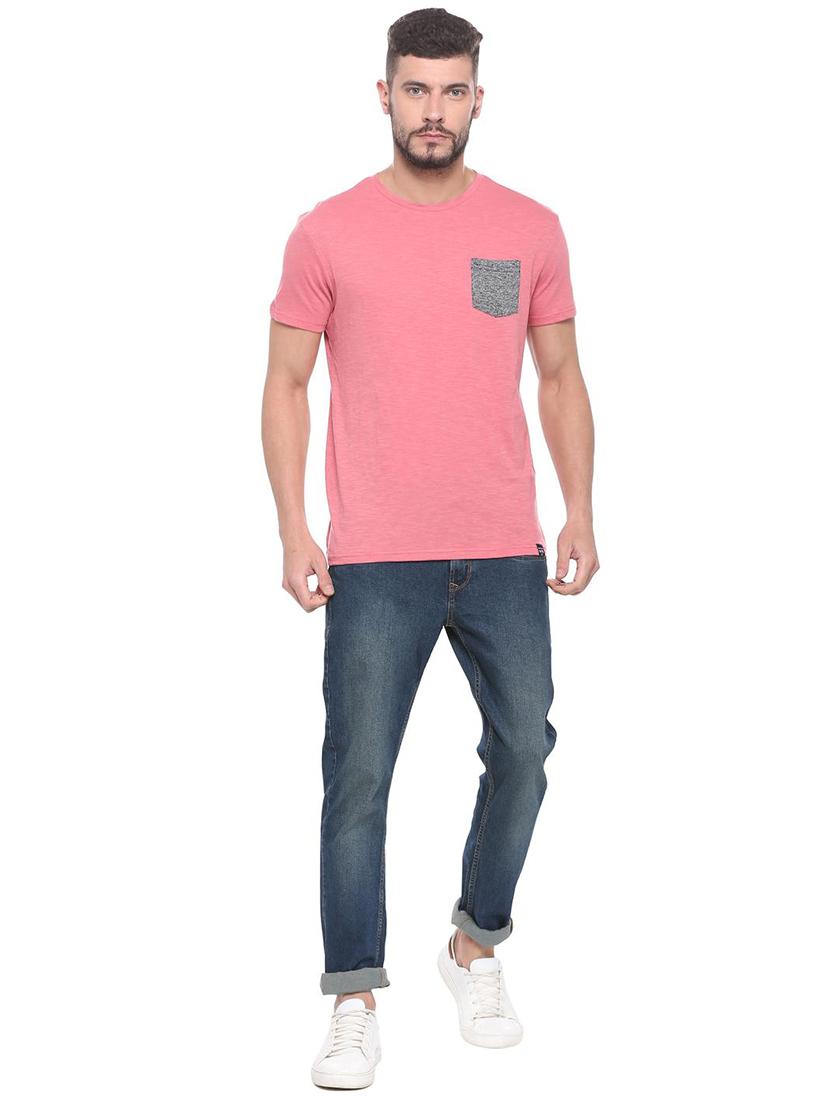 pink pocket t-shirt - 15881004 - Zoom Image - 3