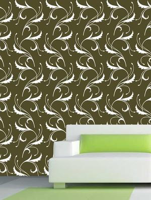 kayra decor reusable diy wall stencil painting for home decor (pvc, 16 inch x 24 inch) - 15881316 - Standard Image - 3