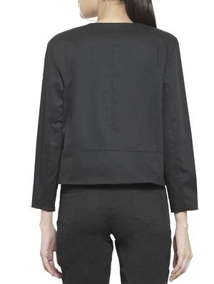 black solid blazer - 15882199 - Standard Image - 3
