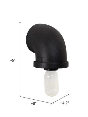 industial elbow wall light - 15882661 - Standard Image - 6