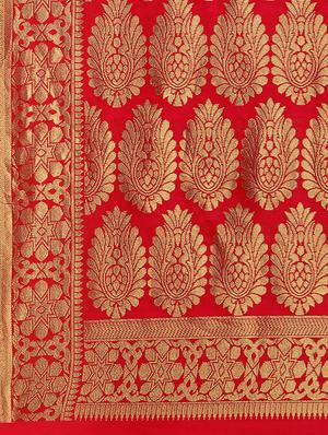 self-design banarasi dupatta - 15884951 - Standard Image - 3