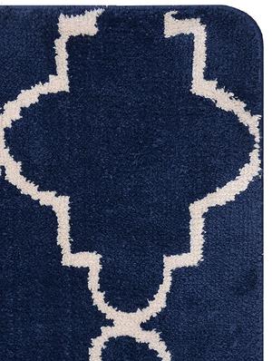 soft microfiber kitchen/bed side runner- 50x180 cm, blue - 15892947 - Standard Image - 3