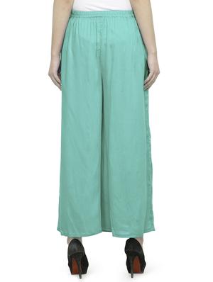 mid waist flared palazzo - 15893000 - Standard Image - 3