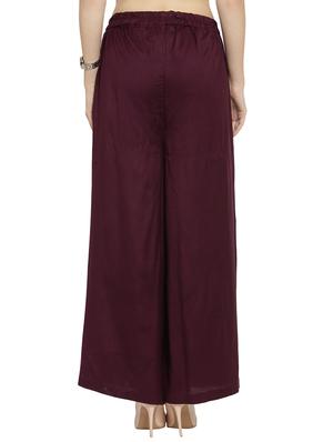 mid waist flared palazzo - 15893008 - Standard Image - 3