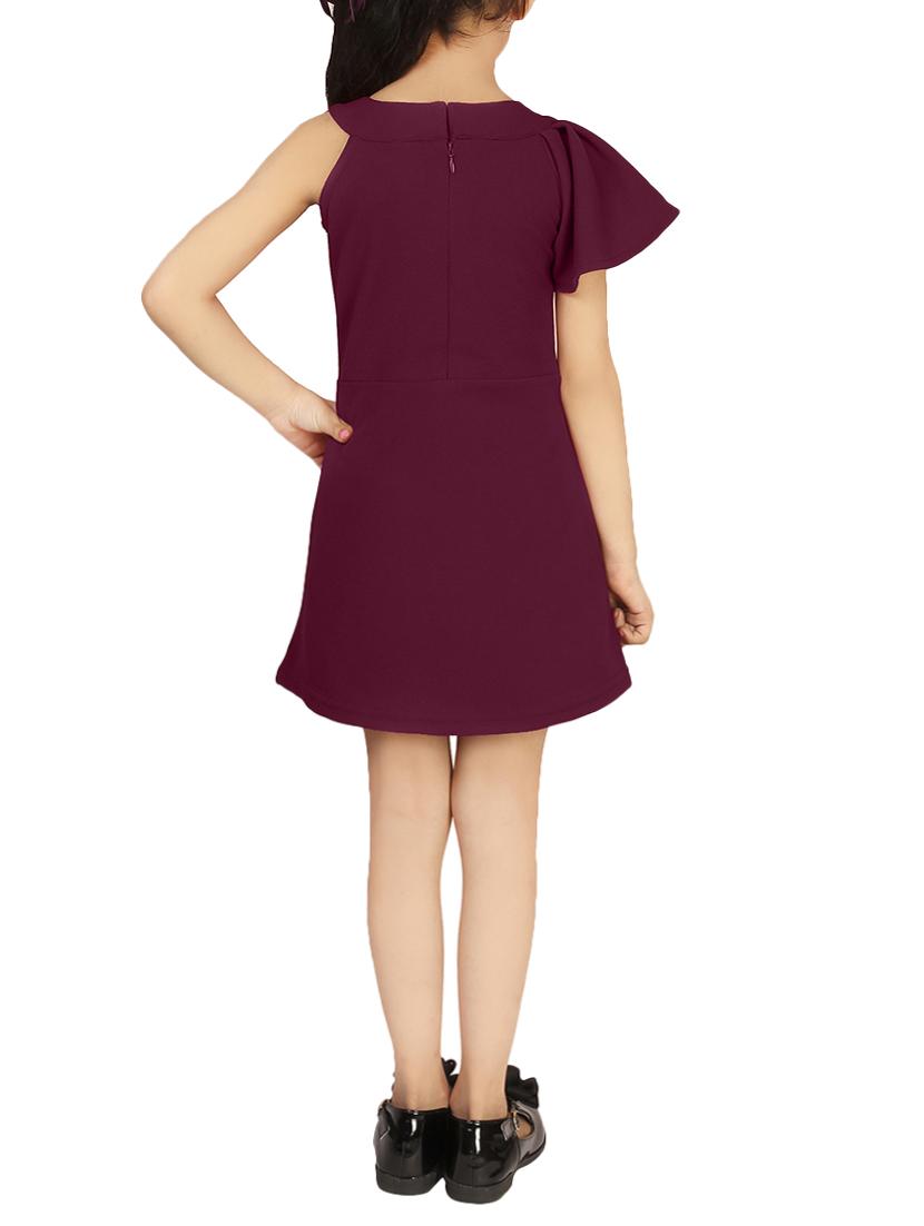 purple cotton frock - 15893048 - Zoom Image - 3