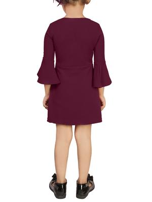 purple cotton frock - 15893050 - Standard Image - 3