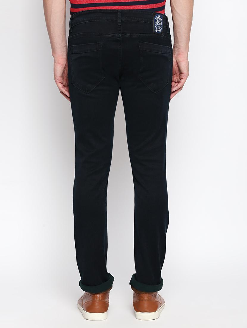 green cotton blend plain jeans - 15893212 - Zoom Image - 3