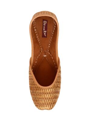 gold slip on jutis - 15897337 - Standard Image - 3