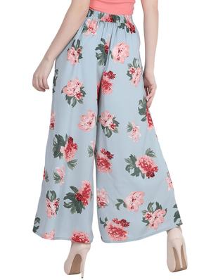 floral flared palazzo - 15899902 - Standard Image - 3