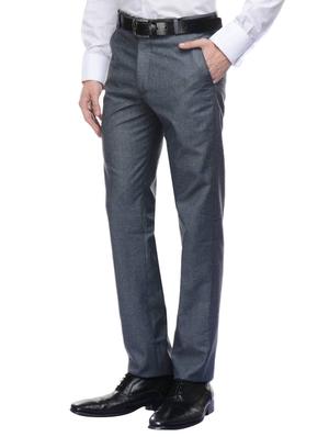 multi colored cotton flat front formal trouser - 15900228 - Standard Image - 6