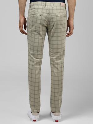 beige cotton chinos - 15900719 - Standard Image - 3