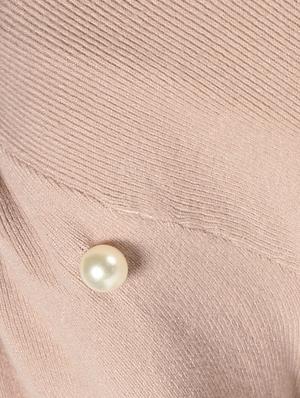 pearl embellished puff sleeved pullover - 15900934 - Standard Image - 6