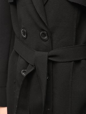 tie belted trench coat - 15900953 - Standard Image - 6