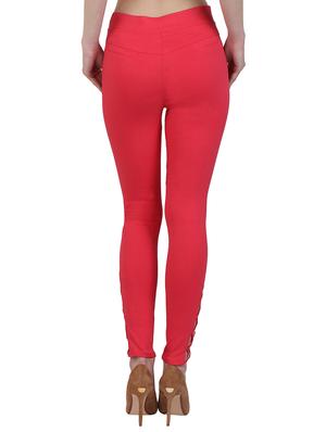 criss-cross mid waist jegging - 15902323 - Standard Image - 3
