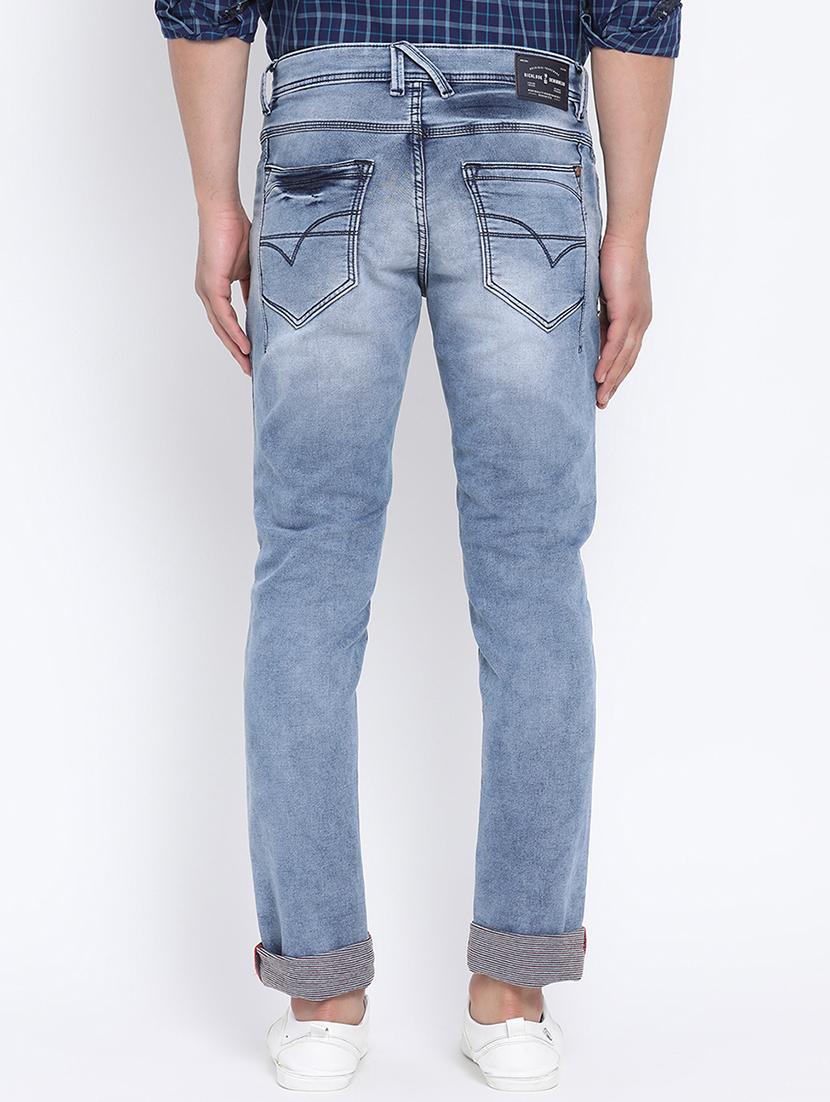 blue denim washed jeans - 15902929 - Zoom Image - 3
