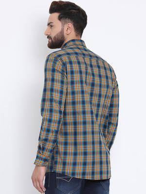 multicolor checkered casual shirt - 15902958 - Standard Image - 3
