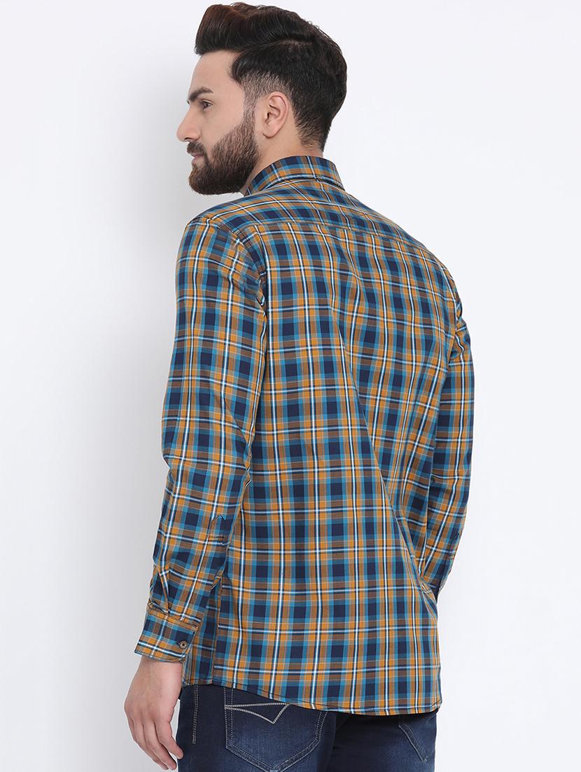 multicolor checkered casual shirt - 15902958 - Zoom Image - 3
