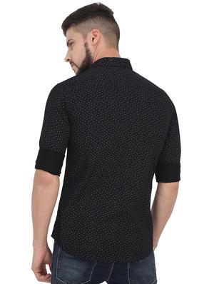 black printed casual shirt - 15903316 - Standard Image - 3